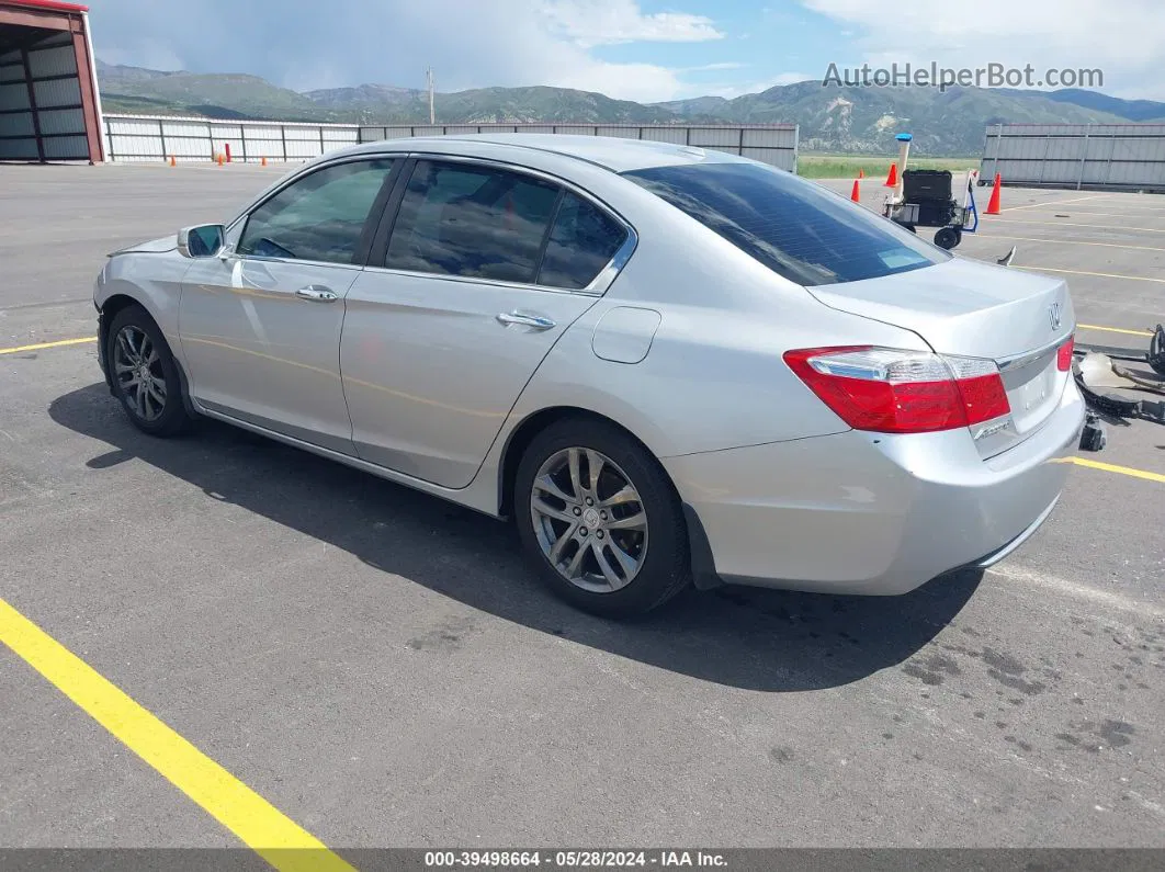 2014 Honda Accord Ex-l Silver vin: 1HGCR2F88EA214250