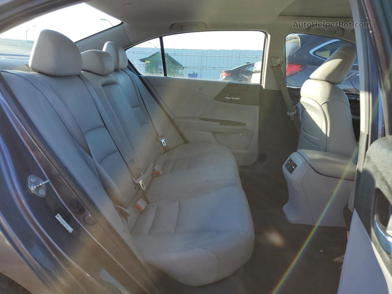 2014 Honda Accord Exl Серый vin: 1HGCR2F88EA224115