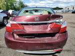 2014 Honda Accord Exl Burgundy vin: 1HGCR2F88EA227127