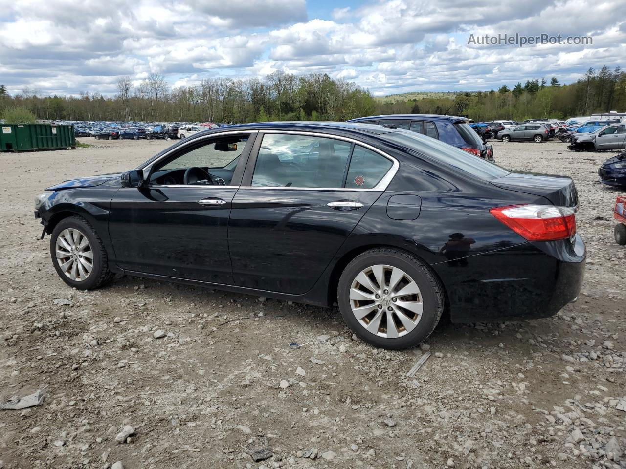 2014 Honda Accord Exl Black vin: 1HGCR2F88EA234689