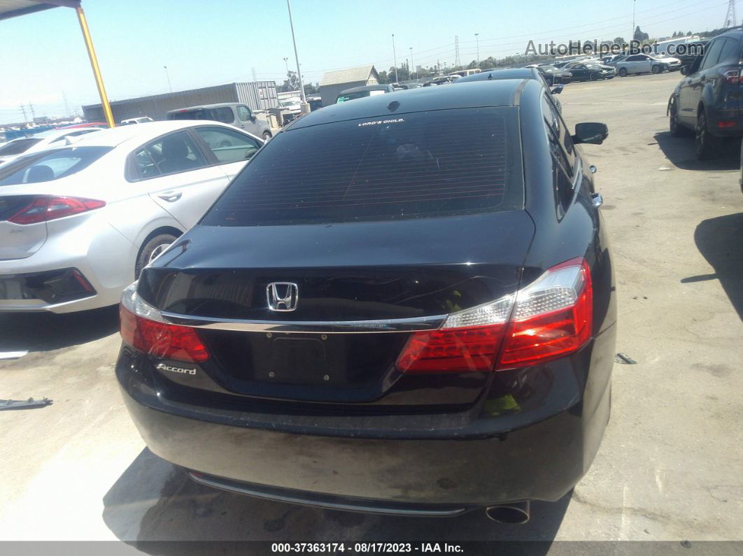 2014 Honda Accord Sedan Ex-l Black vin: 1HGCR2F88EA241271