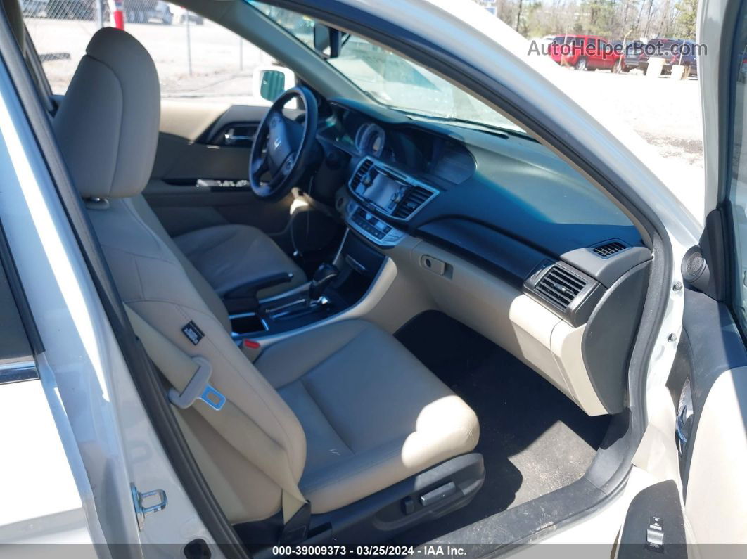 2014 Honda Accord Ex-l Белый vin: 1HGCR2F88EA276005