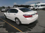 2015 Honda Accord Sedan Ex-l White vin: 1HGCR2F88FA043680