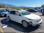 2015 Honda Accord Ex-l White vin: 1HGCR2F88FA048135