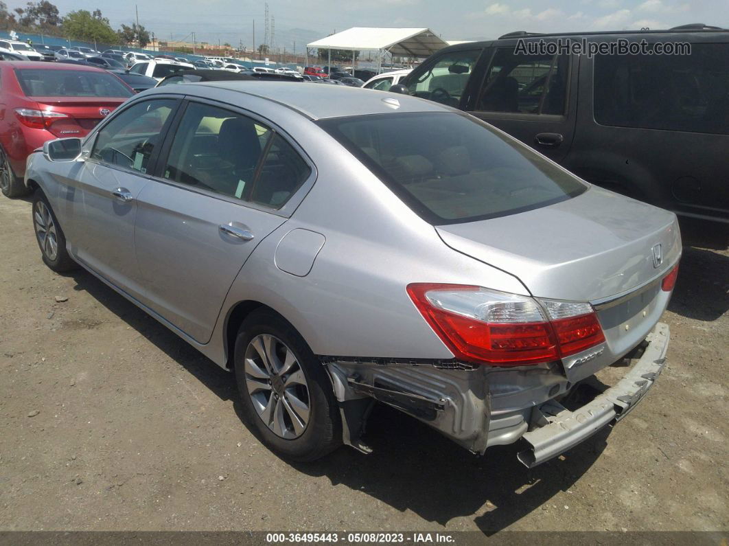 2015 Honda Accord Sedan Ex-l Silver vin: 1HGCR2F88FA056431