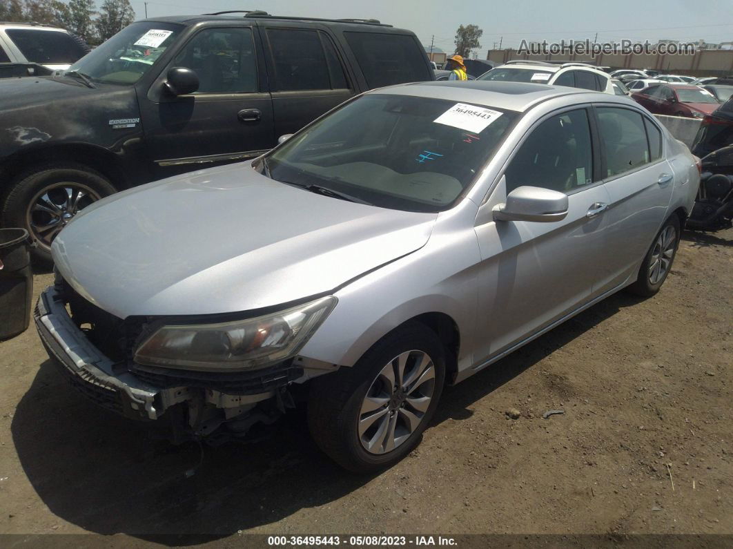 2015 Honda Accord Sedan Ex-l Silver vin: 1HGCR2F88FA056431