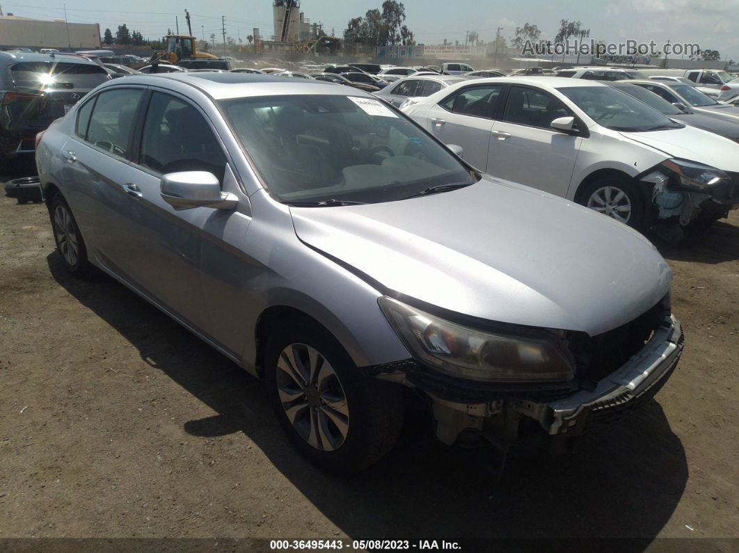 2015 Honda Accord Sedan Ex-l Silver vin: 1HGCR2F88FA056431