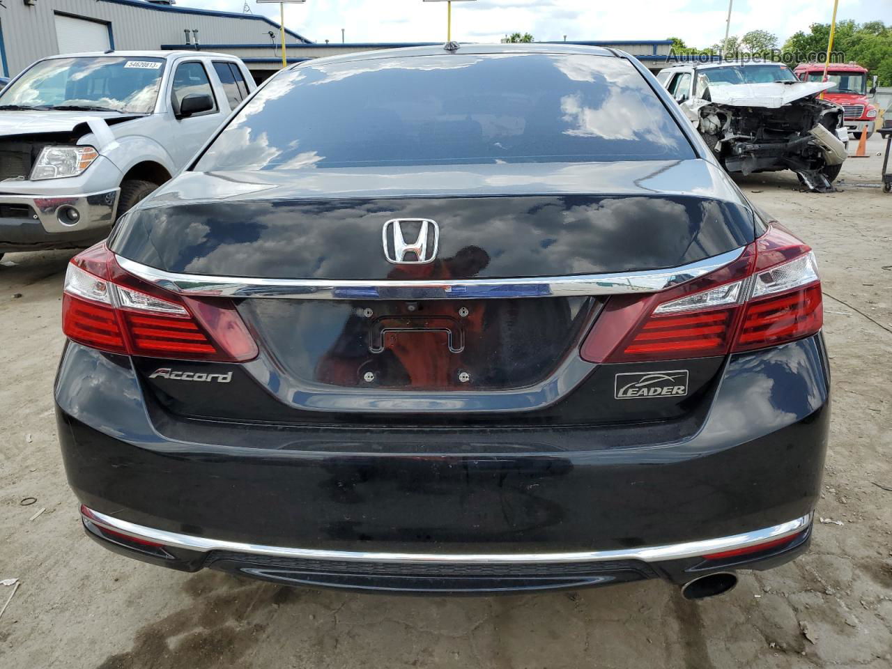 2017 Honda Accord Exl Black vin: 1HGCR2F88HA168696