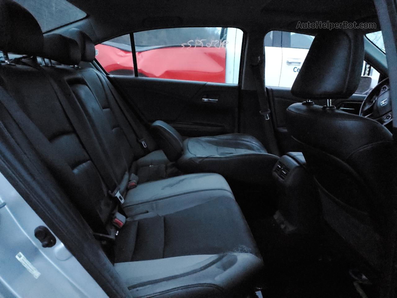 2014 Honda Accord Exl Серебряный vin: 1HGCR2F89EA000321