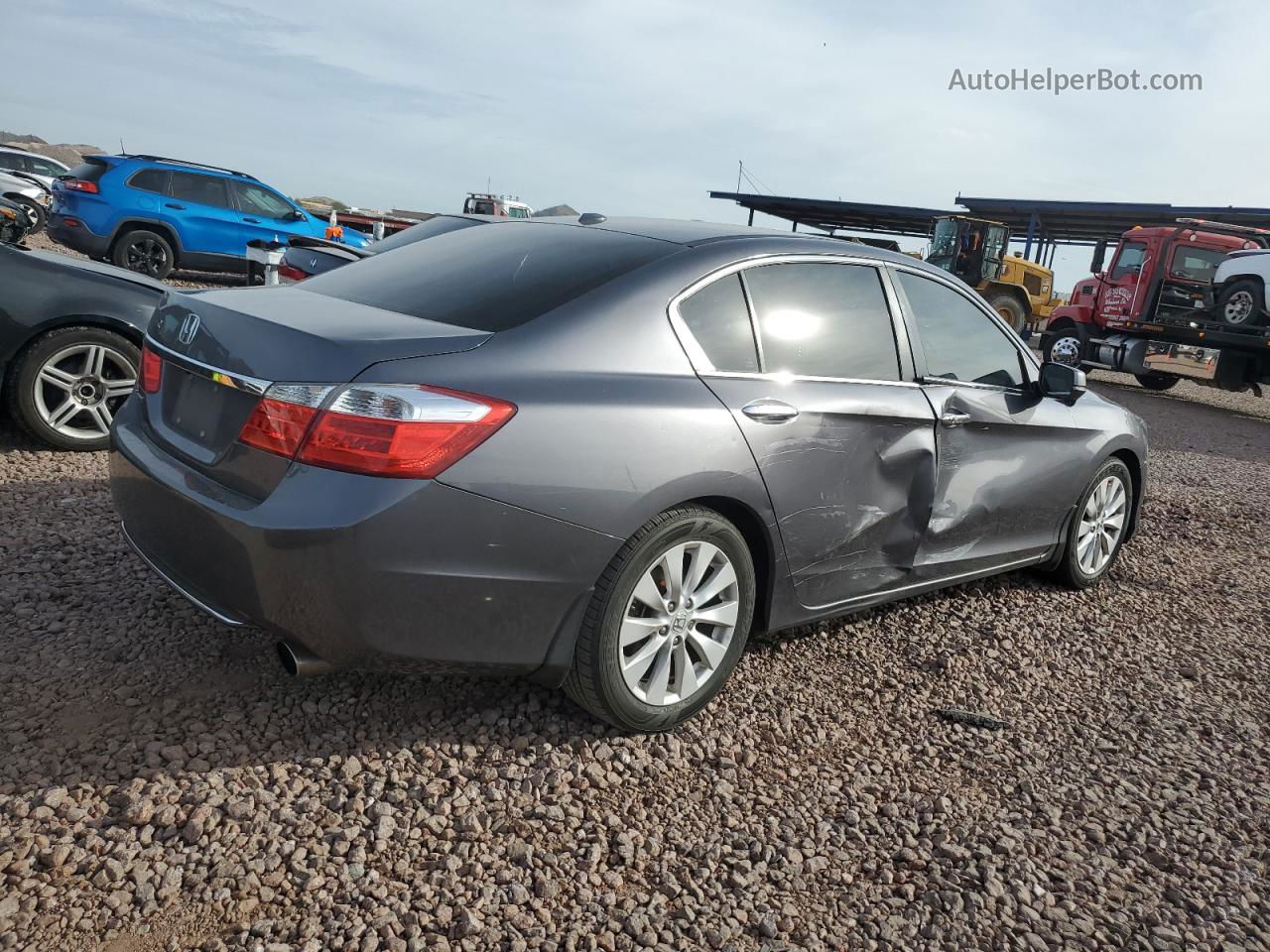 2014 Honda Accord Exl Charcoal vin: 1HGCR2F89EA069901