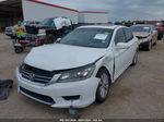 2014 Honda Accord Ex-l White vin: 1HGCR2F89EA163356