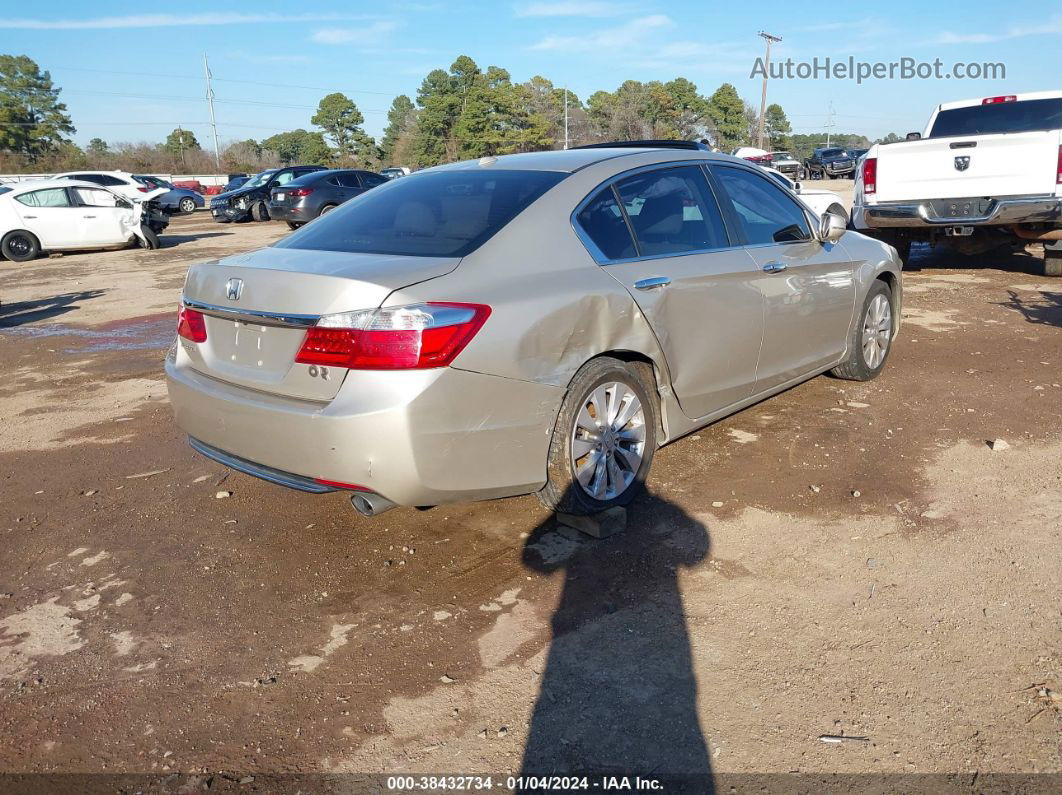 2014 Honda Accord Ex-l Champagne vin: 1HGCR2F89EA205251