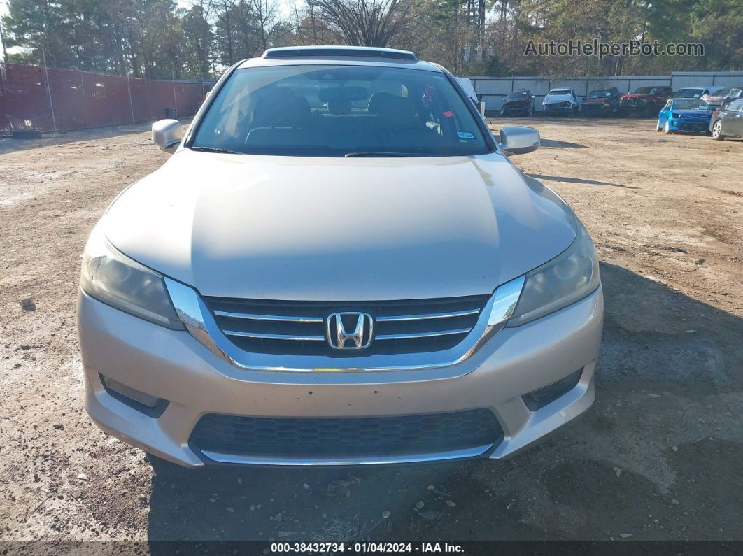 2014 Honda Accord Ex-l Champagne vin: 1HGCR2F89EA205251