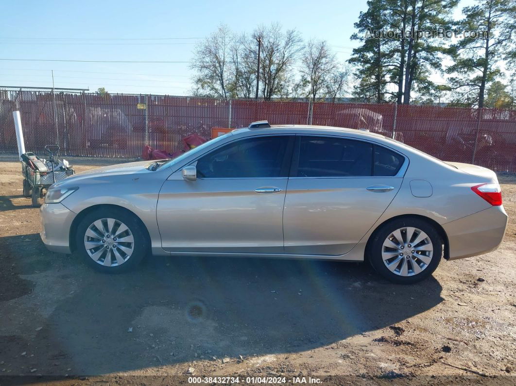 2014 Honda Accord Ex-l Champagne vin: 1HGCR2F89EA205251