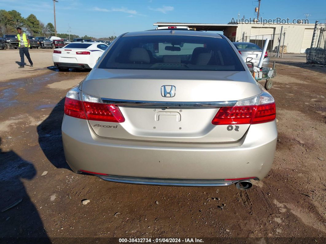 2014 Honda Accord Ex-l Champagne vin: 1HGCR2F89EA205251