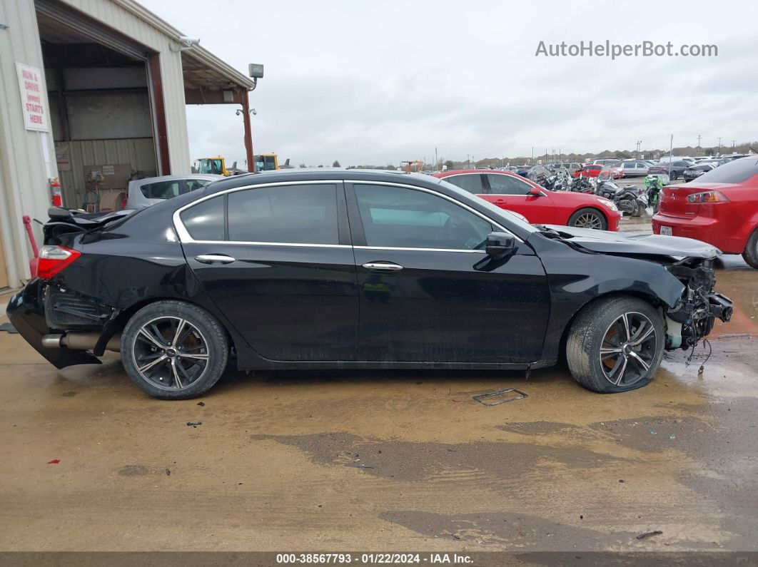 2014 Honda Accord Ex-l Black vin: 1HGCR2F89EA296070