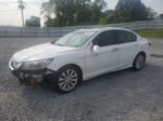 2015 Honda Accord Exl White vin: 1HGCR2F89FA066322