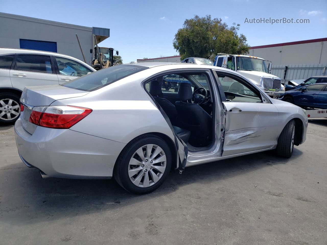 2015 Honda Accord Exl Silver vin: 1HGCR2F89FA086375