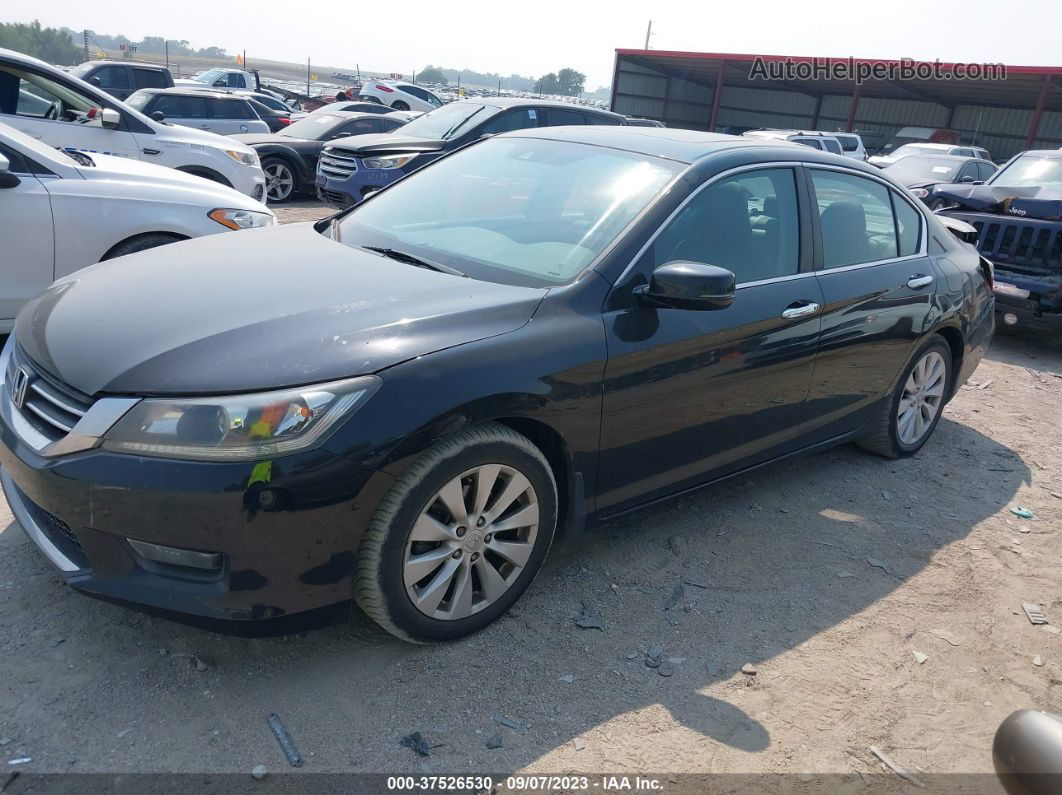 2015 Honda Accord Sedan Ex-l Black vin: 1HGCR2F89FA168090