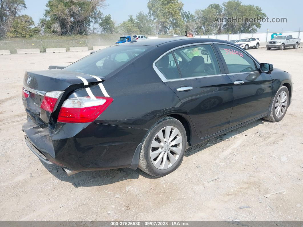 2015 Honda Accord Sedan Ex-l Black vin: 1HGCR2F89FA168090