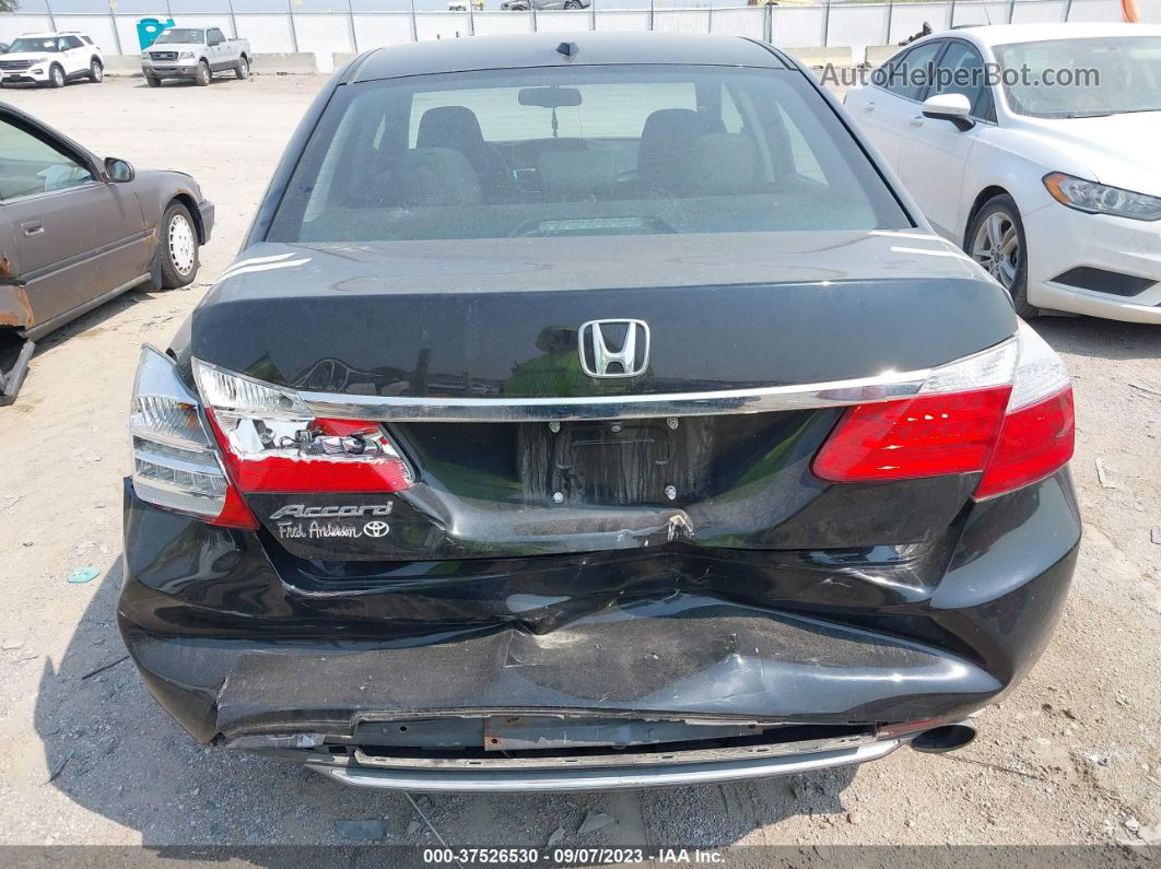 2015 Honda Accord Sedan Ex-l Black vin: 1HGCR2F89FA168090