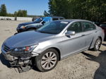 2015 Honda Accord Exl Silver vin: 1HGCR2F89FA194527