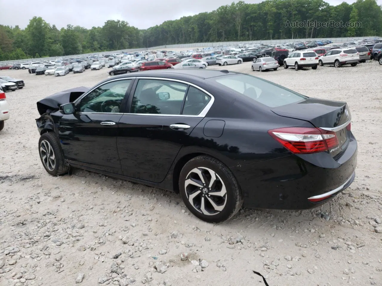 2016 Honda Accord Exl Black vin: 1HGCR2F89GA053457