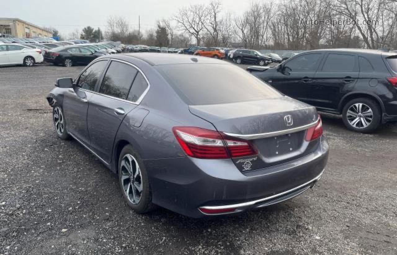 2017 Honda Accord Exl Gray vin: 1HGCR2F89HA029905