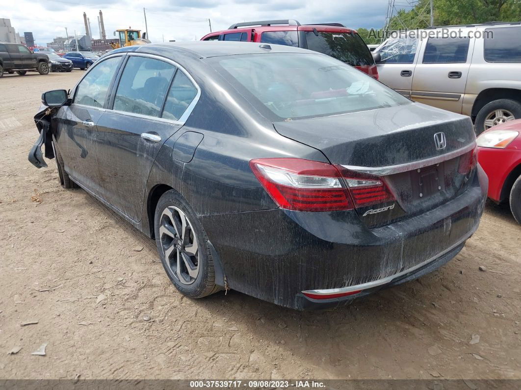 2017 Honda Accord Ex-l Black vin: 1HGCR2F89HA221180