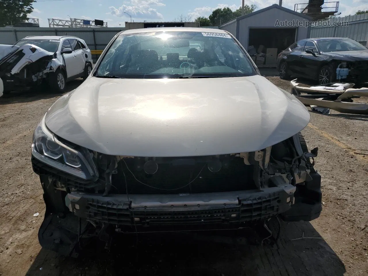 2017 Honda Accord Exl Золотой vin: 1HGCR2F89HA305368