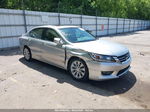 2014 Honda Accord Ex-l Silver vin: 1HGCR2F8XEA116448