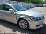 2014 Honda Accord Ex-l Silver vin: 1HGCR2F8XEA116448