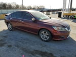 2014 Honda Accord Exl Темно-бордовый vin: 1HGCR2F8XEA131015