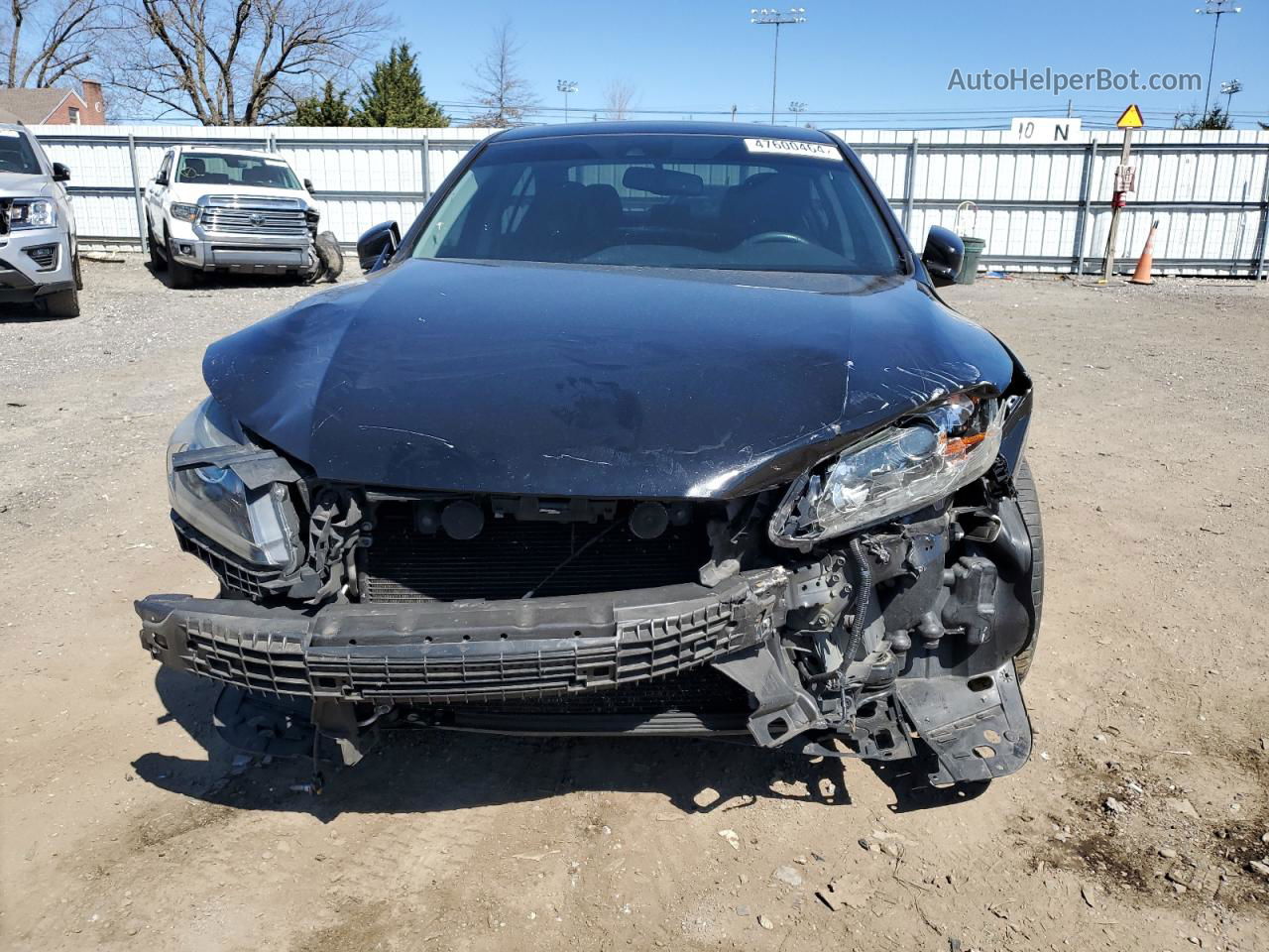 2014 Honda Accord Exl Черный vin: 1HGCR2F8XEA153113