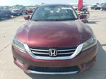 2014 Honda Accord Exl Burgundy vin: 1HGCR2F8XEA308758