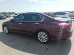 2014 Honda Accord Exl Burgundy vin: 1HGCR2F8XEA308758