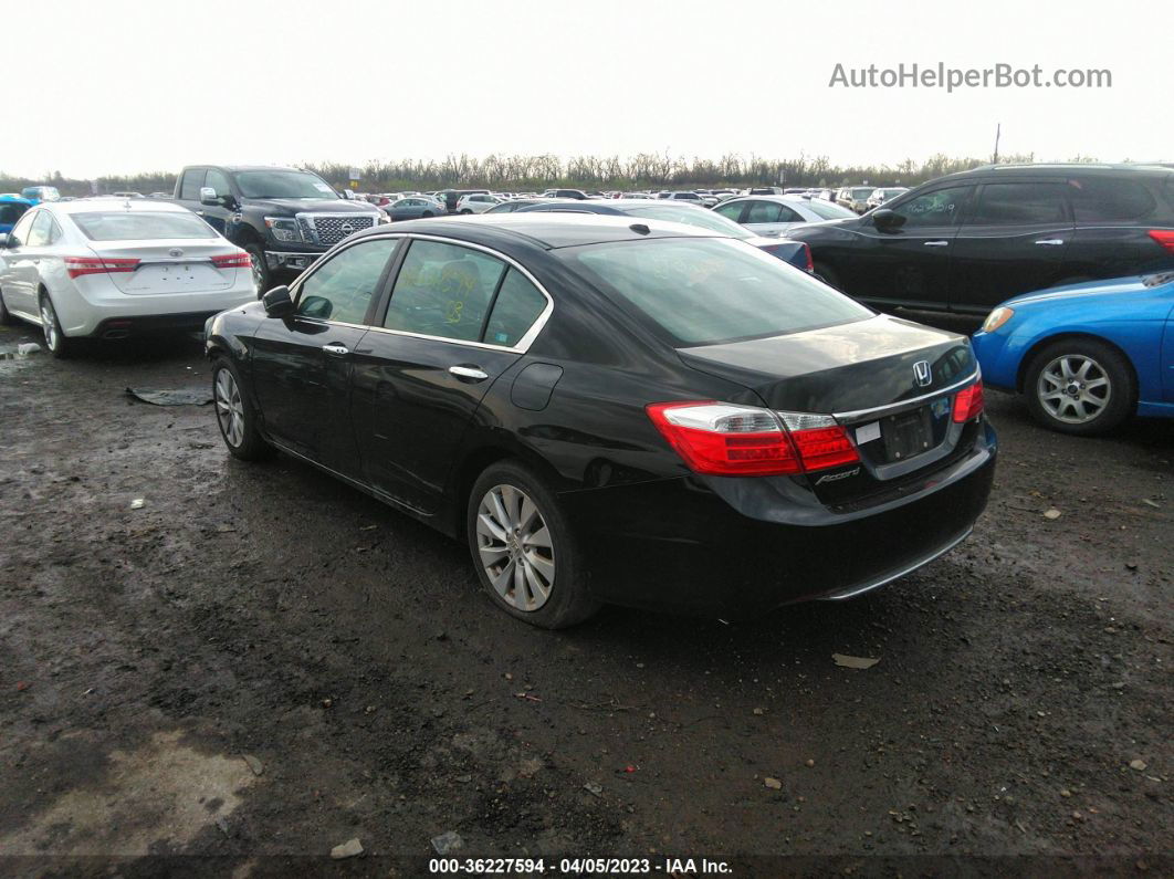 2015 Honda Accord Sedan Ex-l Black vin: 1HGCR2F8XFA036763