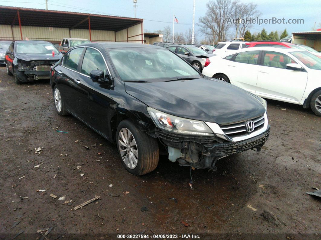 2015 Honda Accord Sedan Ex-l Black vin: 1HGCR2F8XFA036763