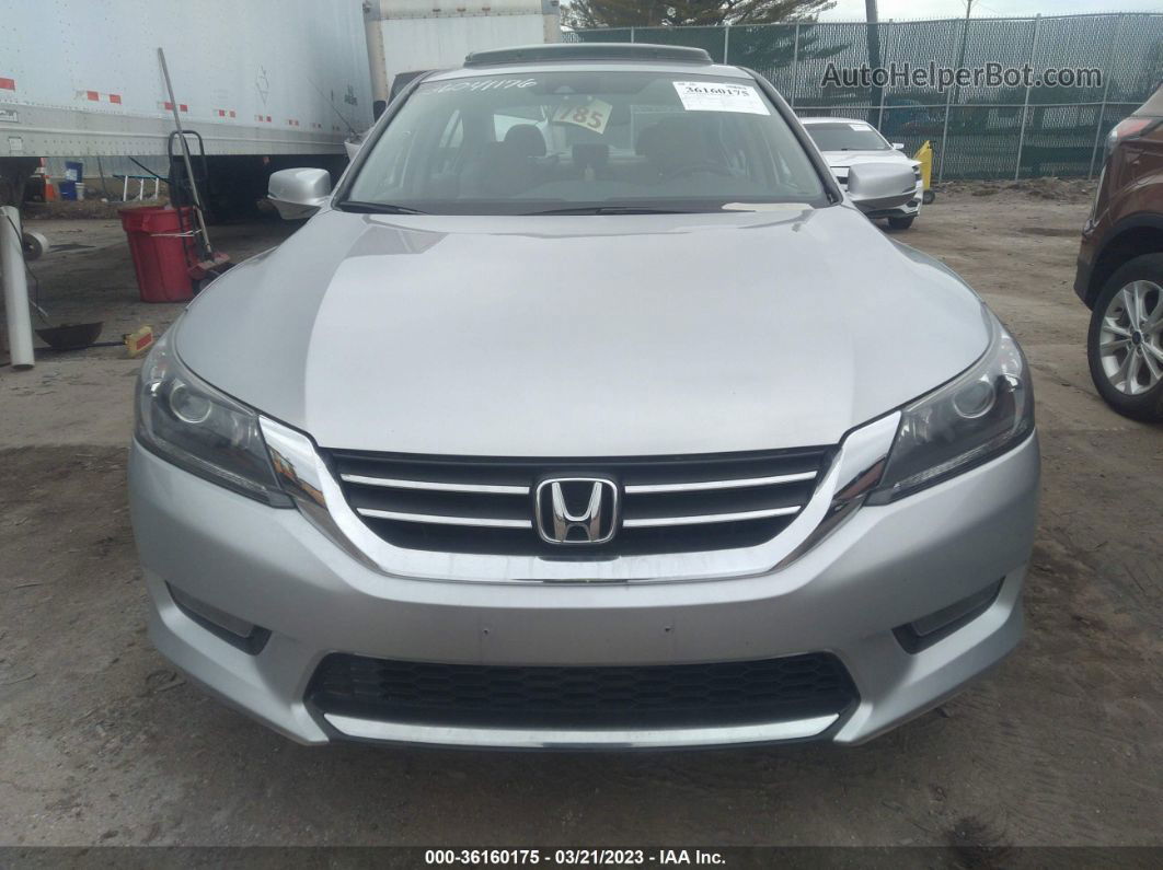 2015 Honda Accord Ex-l Серебряный vin: 1HGCR2F8XFA097661