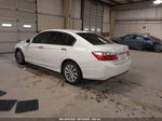 2015 Honda Accord Ex-l White vin: 1HGCR2F8XFA155526