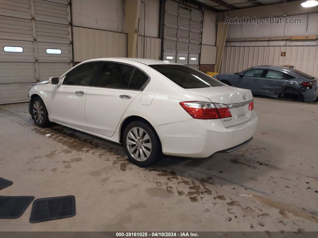 2015 Honda Accord Ex-l Белый vin: 1HGCR2F8XFA155526