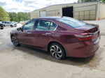 2017 Honda Accord Exl Burgundy vin: 1HGCR2F8XHA117555