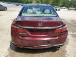 2017 Honda Accord Exl Burgundy vin: 1HGCR2F8XHA117555