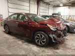 2017 Honda Accord Ex-l Red vin: 1HGCR2F8XHA175794