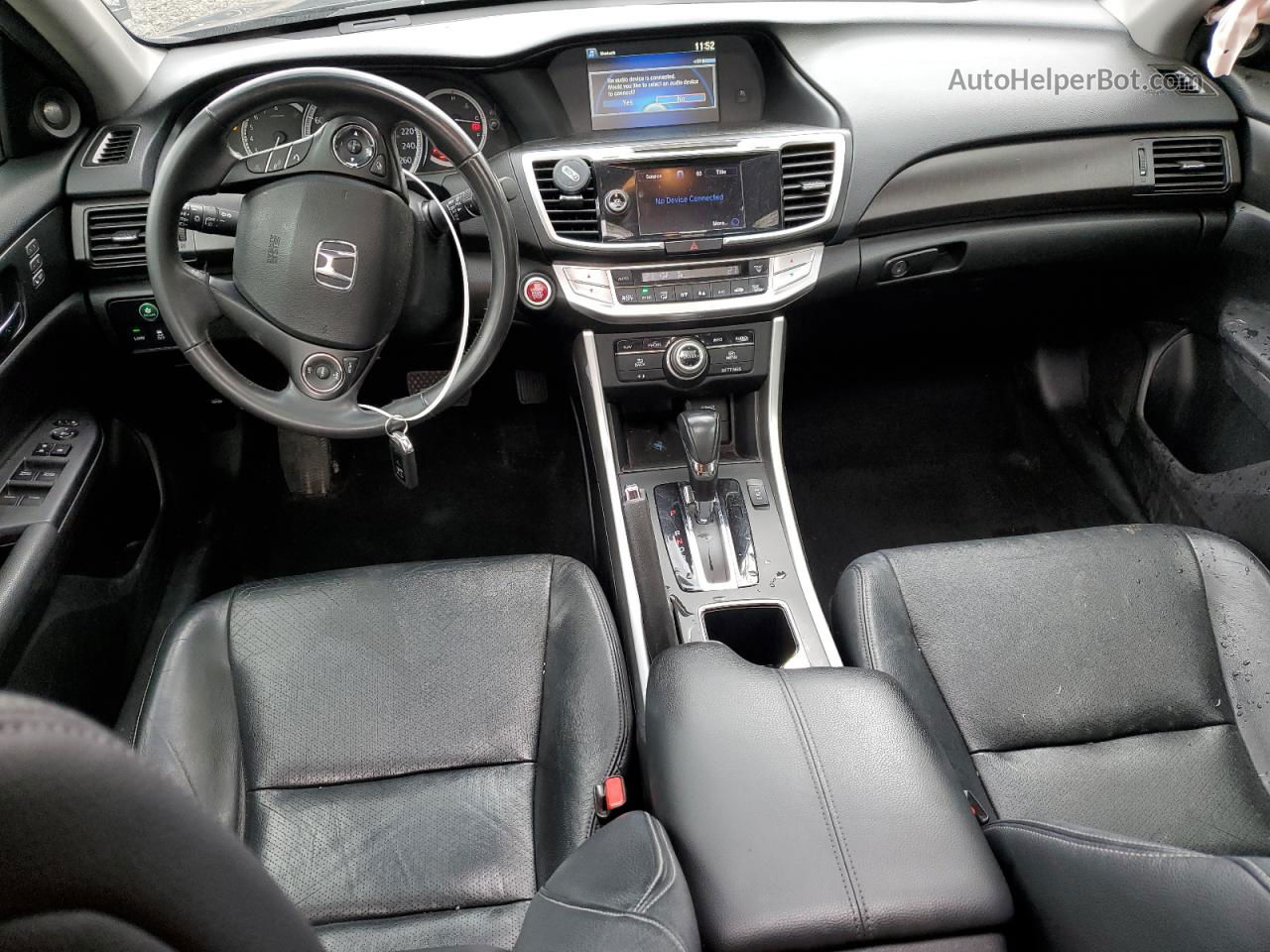 2015 Honda Accord Touring Черный vin: 1HGCR2F90FA808437