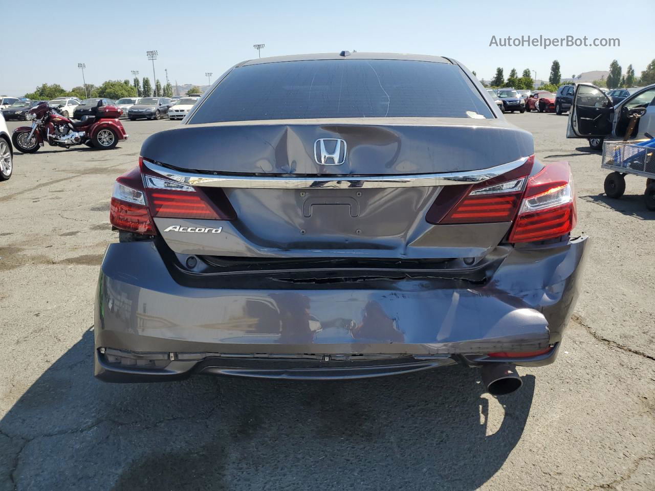 2016 Honda Accord Exl Charcoal vin: 1HGCR2F90GA207398