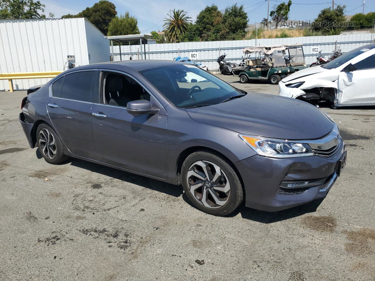 2016 Honda Accord Exl Charcoal vin: 1HGCR2F90GA207398