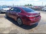 2017 Honda Accord Ex-l Maroon vin: 1HGCR2F90HA141825