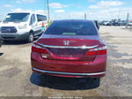 2017 Honda Accord Ex-l Темно-бордовый vin: 1HGCR2F90HA141825