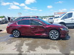 2017 Honda Accord Ex-l Maroon vin: 1HGCR2F90HA141825